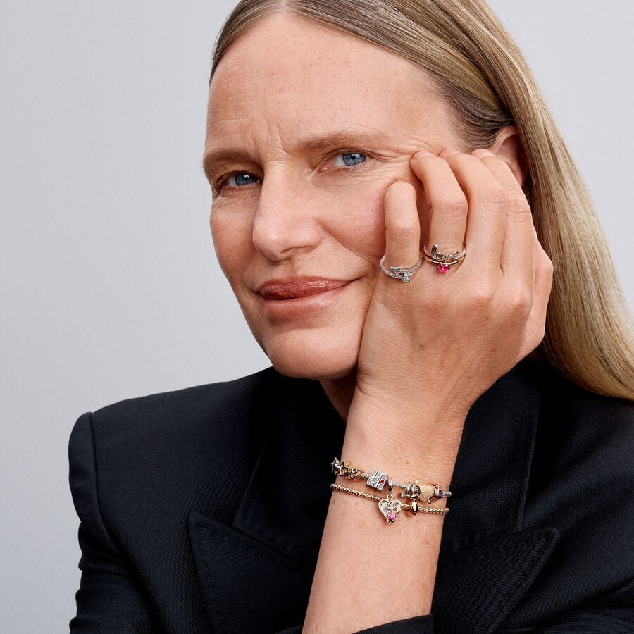 Pandora Arrow Silver Ring Pandora Ring Sparkling Arrow Silver