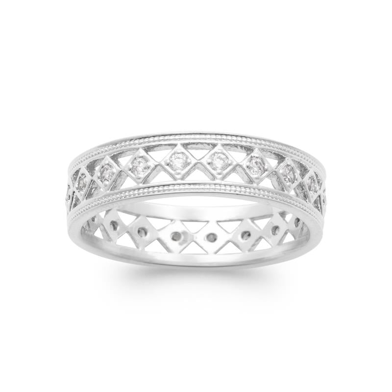 Anel Damier – Prata | Azuline