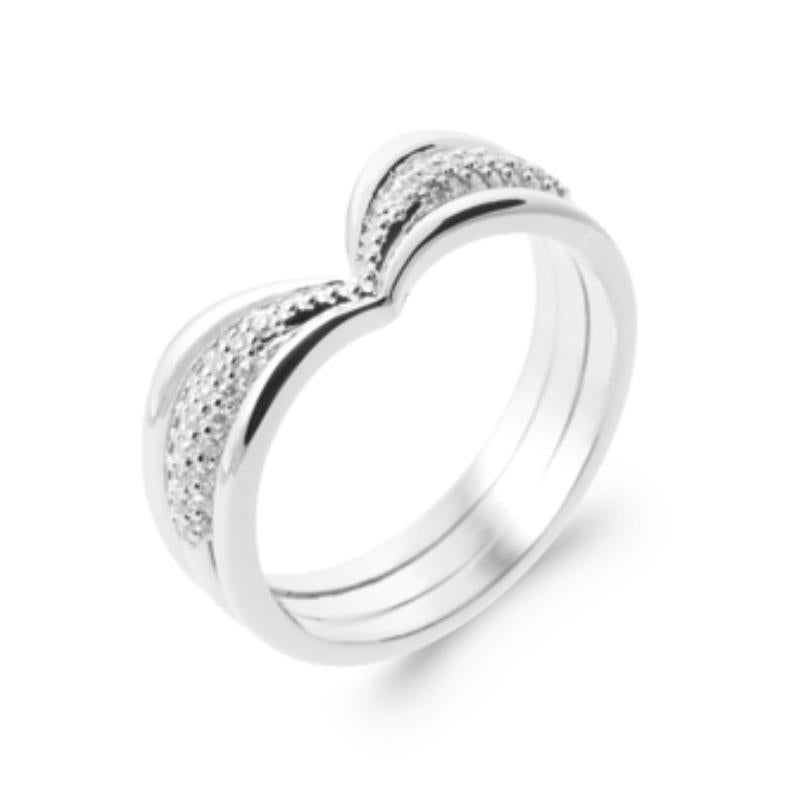 Curved Ring – Silver | Azuline