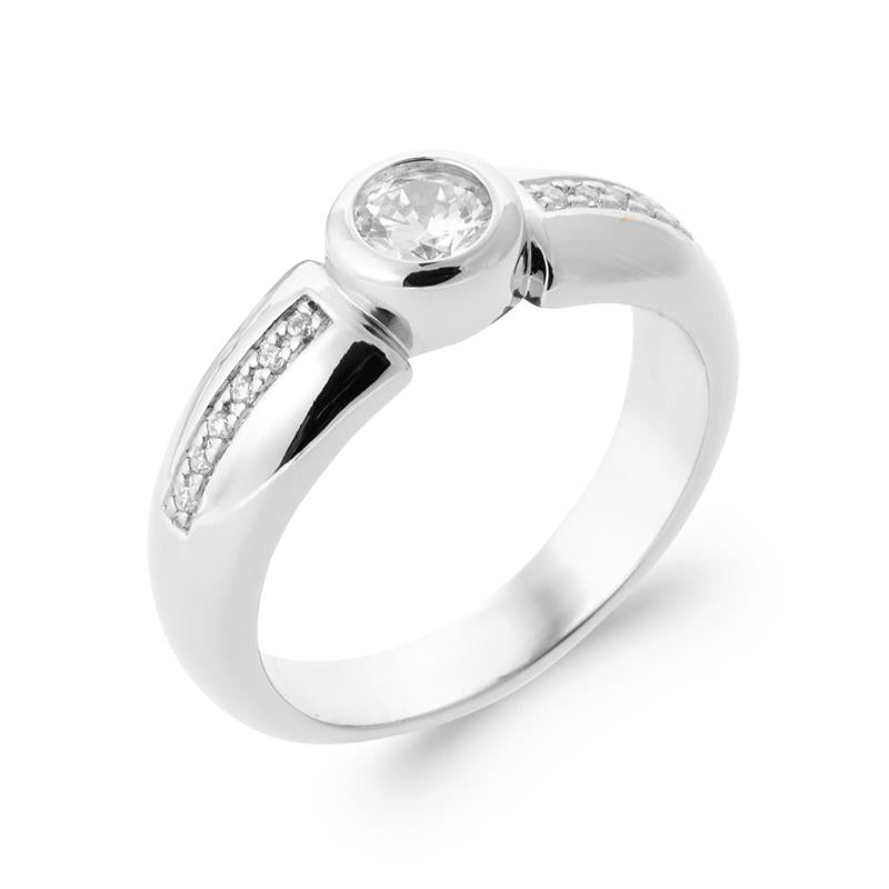 Modern Set Ring – Silver | Azuline