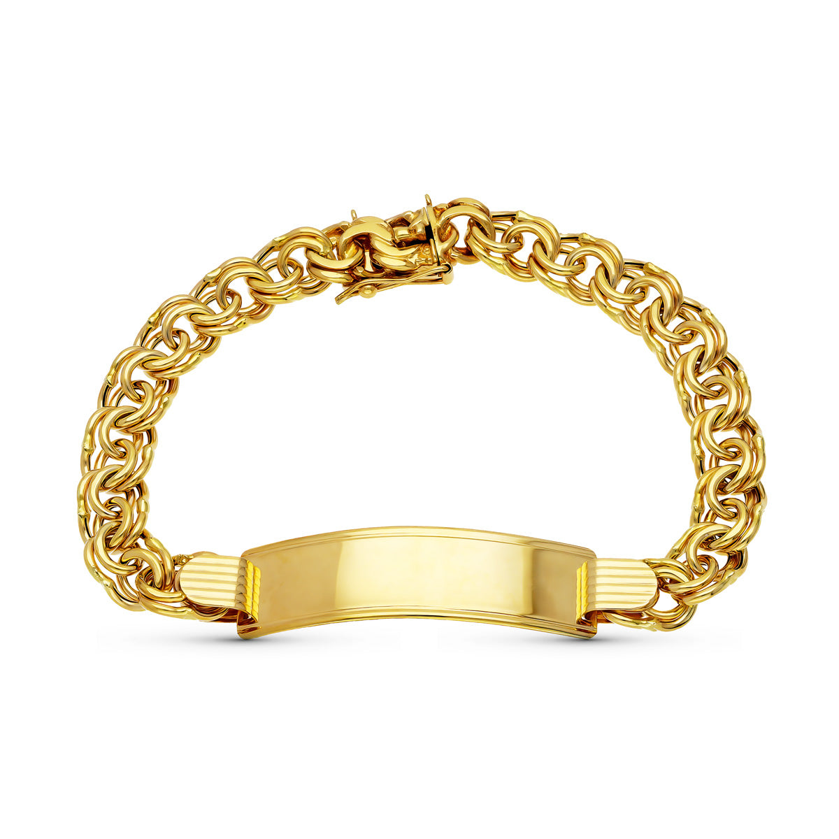 18K gul guld kantsten