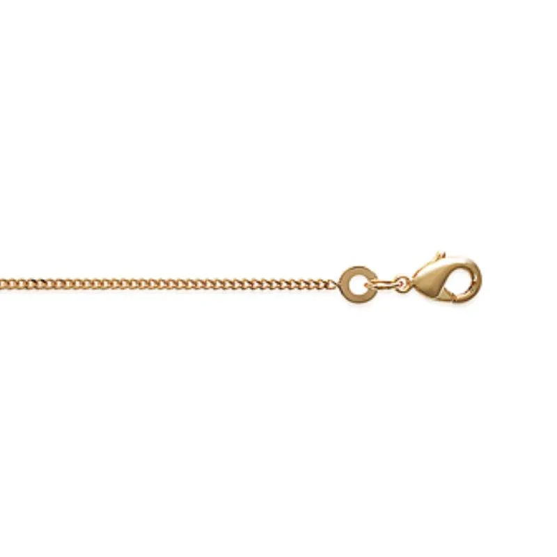 Curb Chain Link - Armbånd - Forgyldt