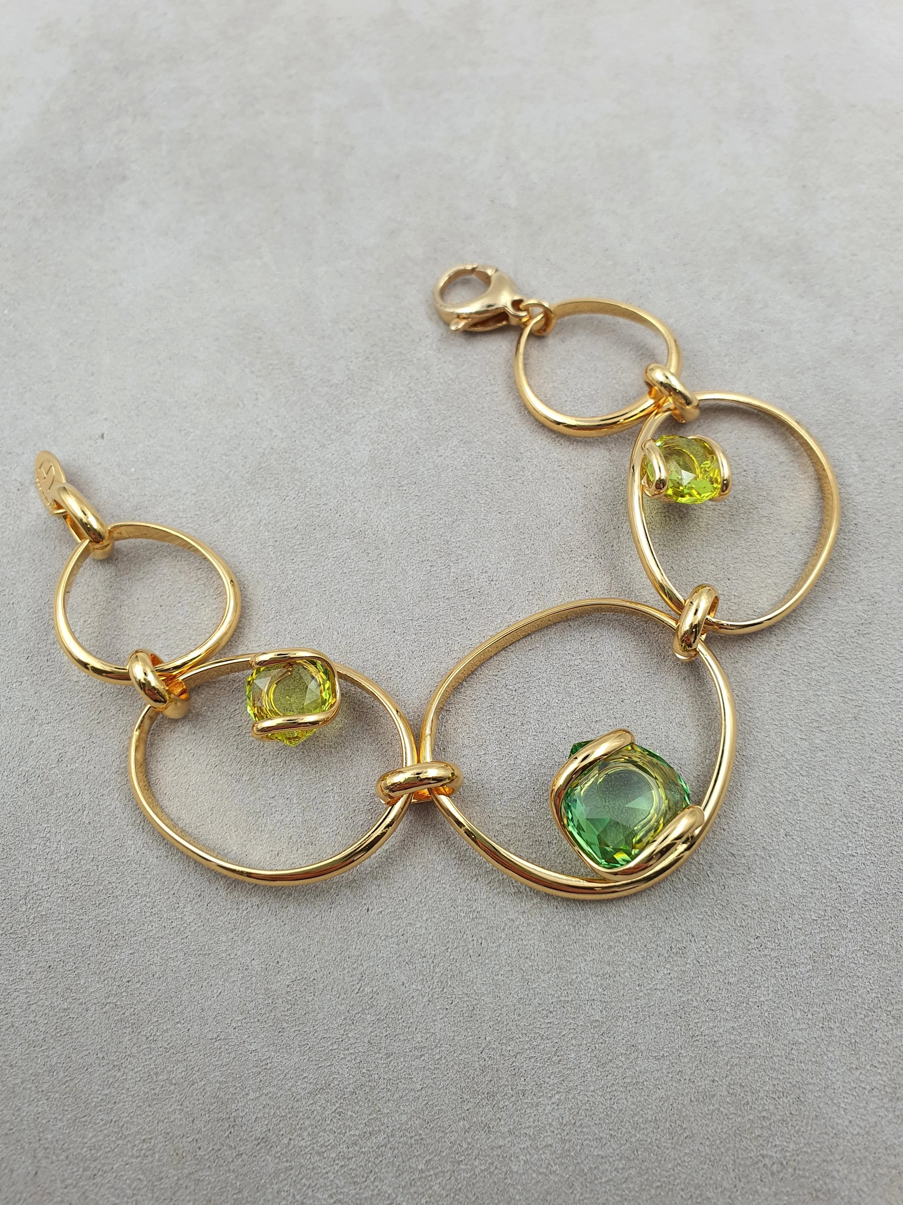 Musa - Peridot - Aur - Bratara - Andrea Marazzini