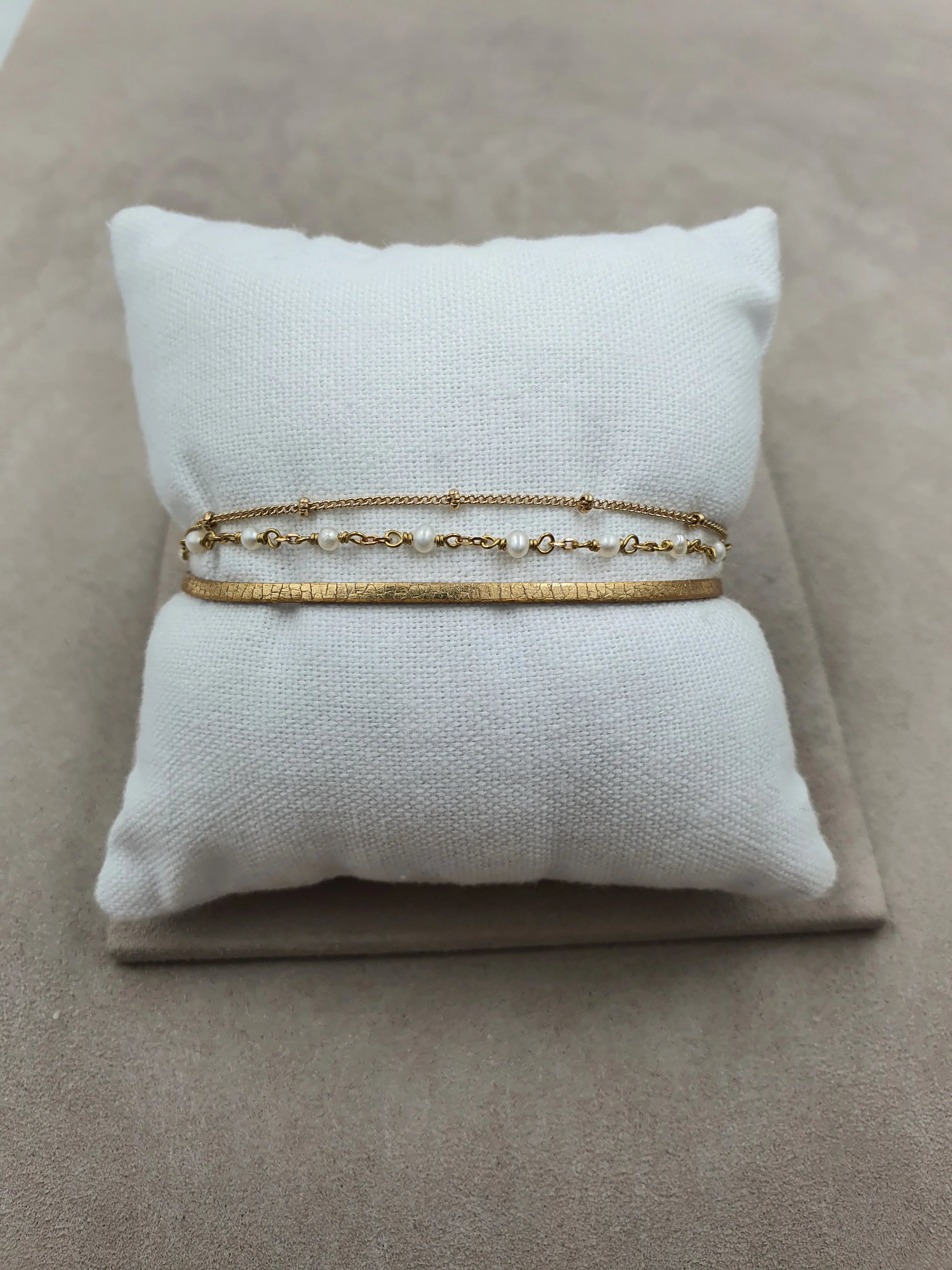Orphée - Oro metallizzato - Bracciale - Flowers for Zoé