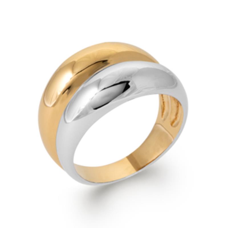 Large Domed Ring – Gold / Silver Plated | Azuline
