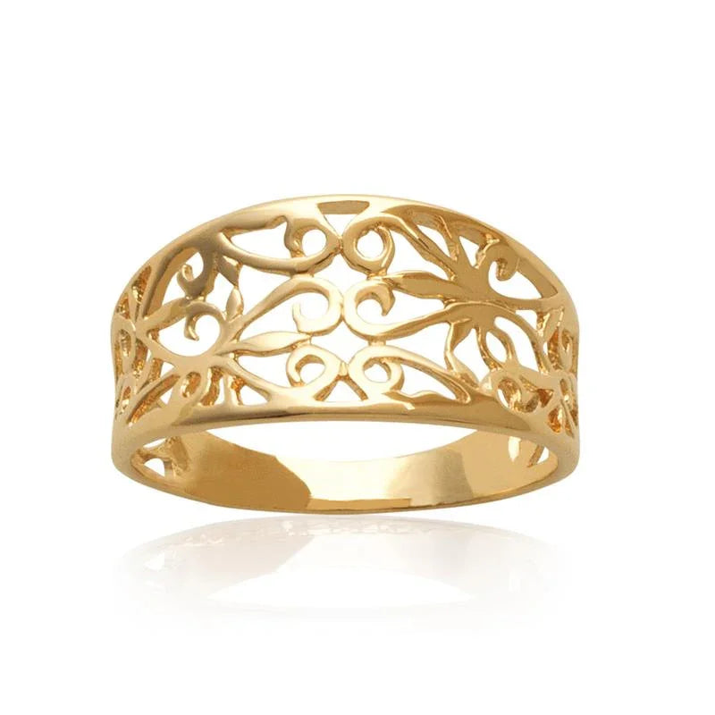 Anillo de Filigrana – Chapado en Oro | Azuline ver 3