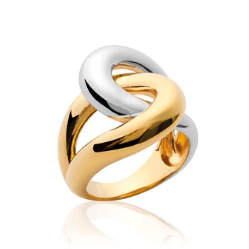 Intertwined Ring – Gold / Silver Plated | Azuline