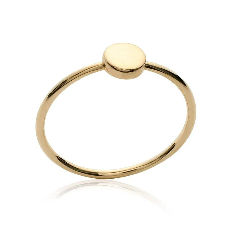 Cirkelring – Verguld | Azulin-weergave 2