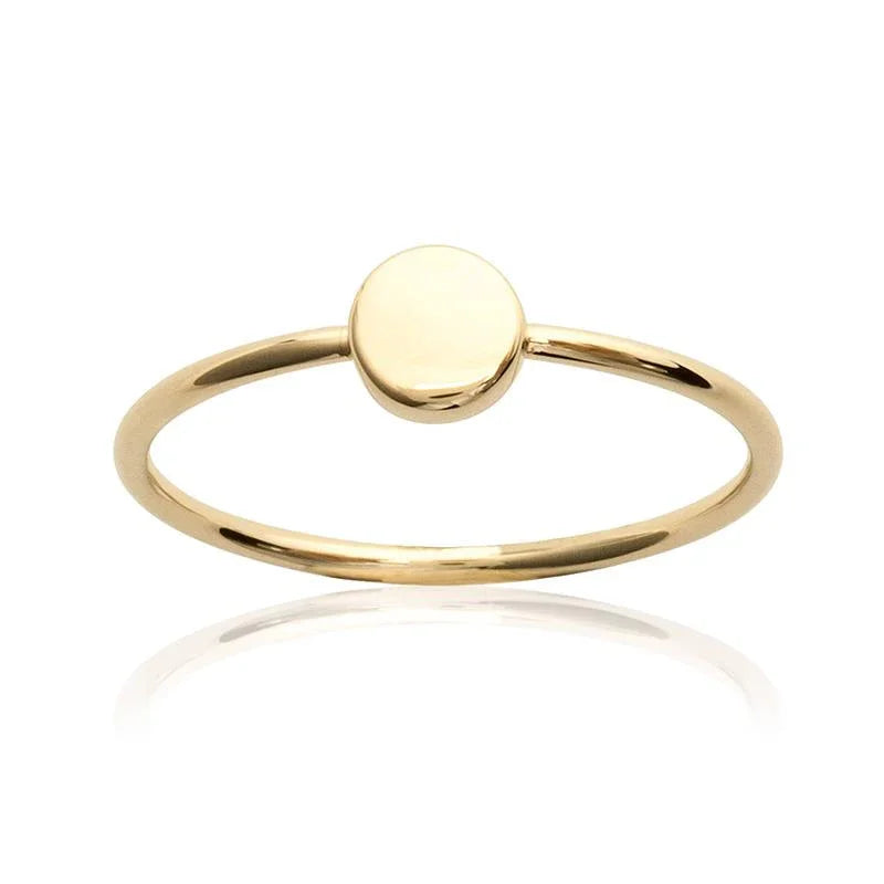 Cirkelring – Verguld | Azulin