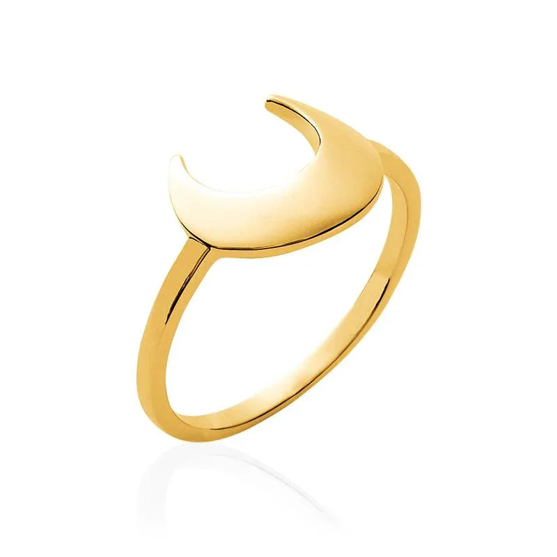 Anello Luna – Placcato in oro | Azuline