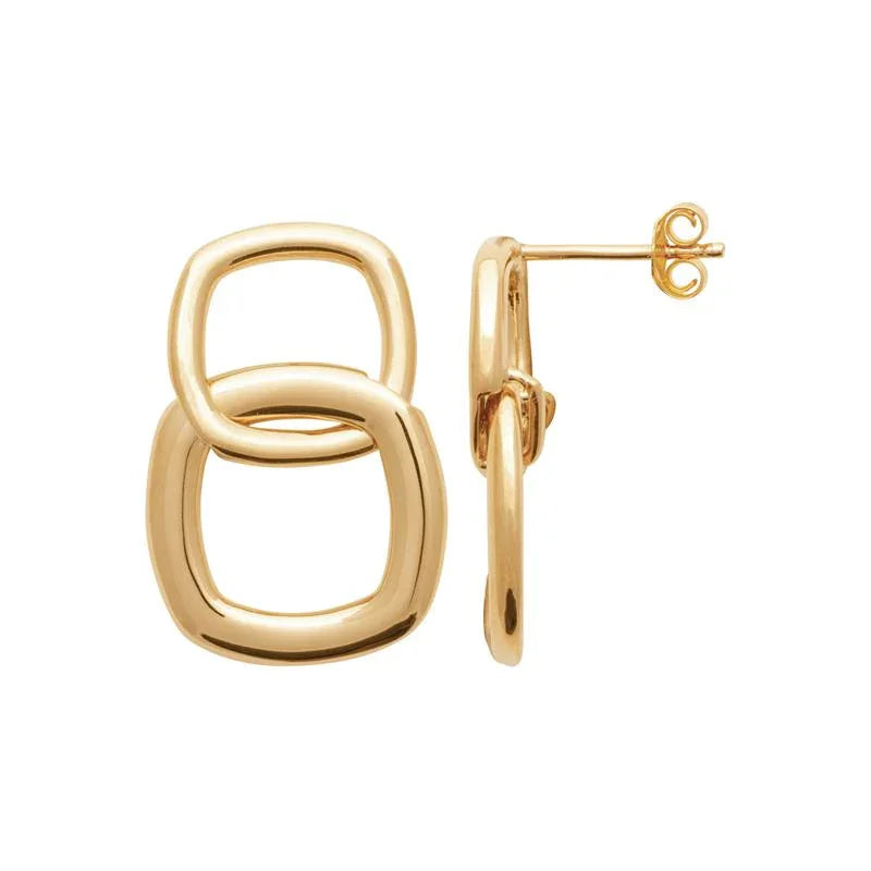 Ring - Gold Plated - Earrings view 2