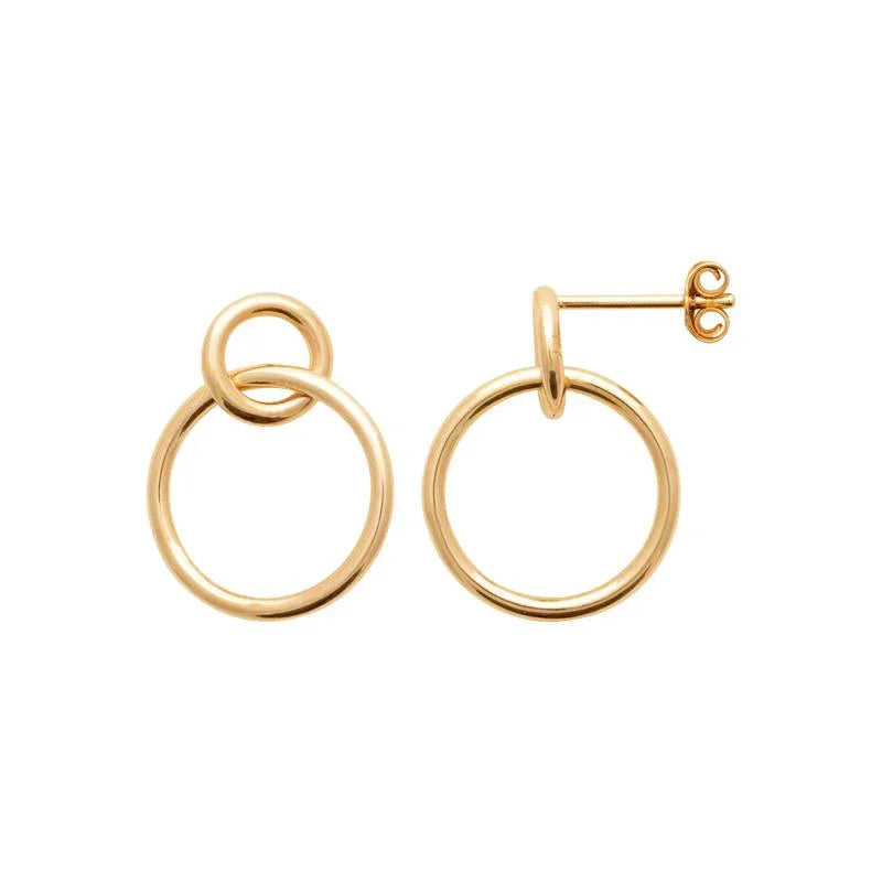 Ring - Gold Plated - Earrings view 2