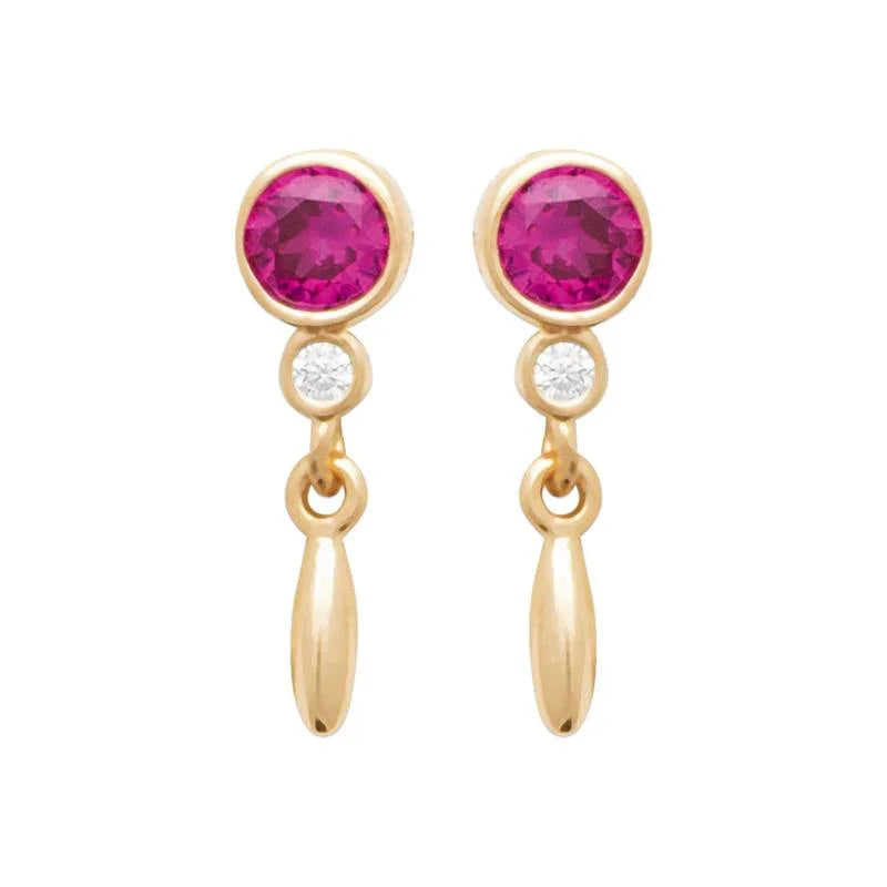 Charm - Earrings - Gold Plated