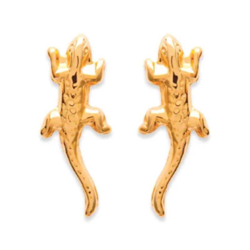 Lizard Chips – Gold Plated | Azulina