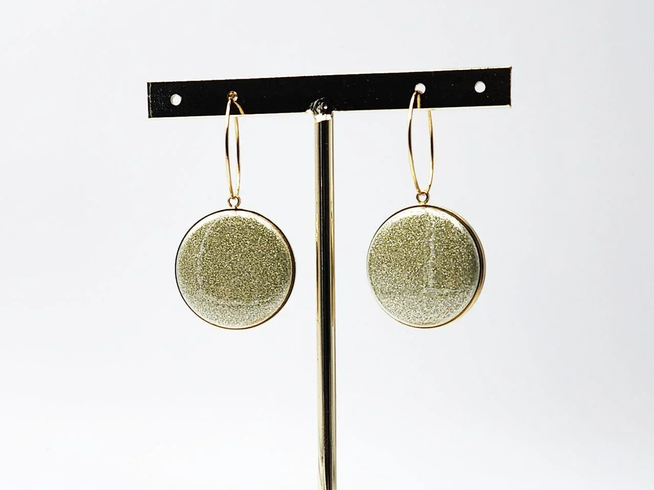 Cercei - Golden Steel - Creoles - - Yaya Factory View 2