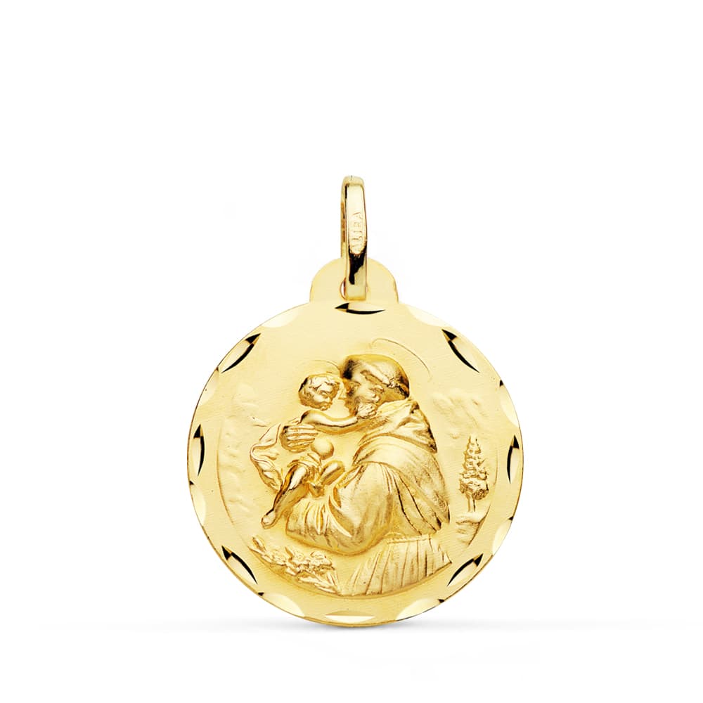 18K Sint-Antoniusmedaille 22MM