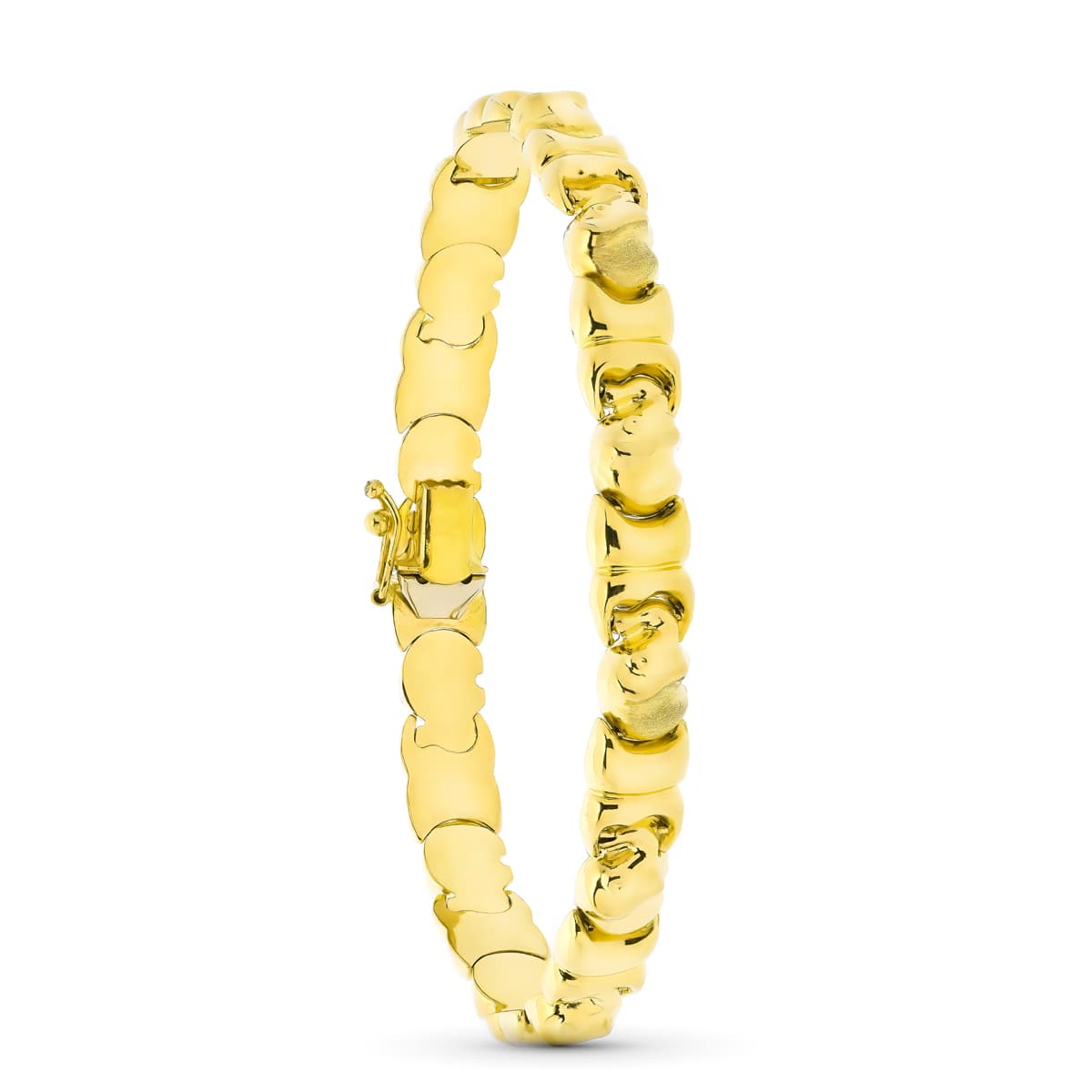 Pulseira em ouro amarelo 18K