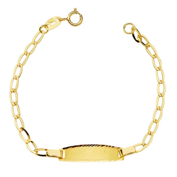 Pulsera Gourmet Bilbao Hueca Oro Amarillo 18K 145 Cm