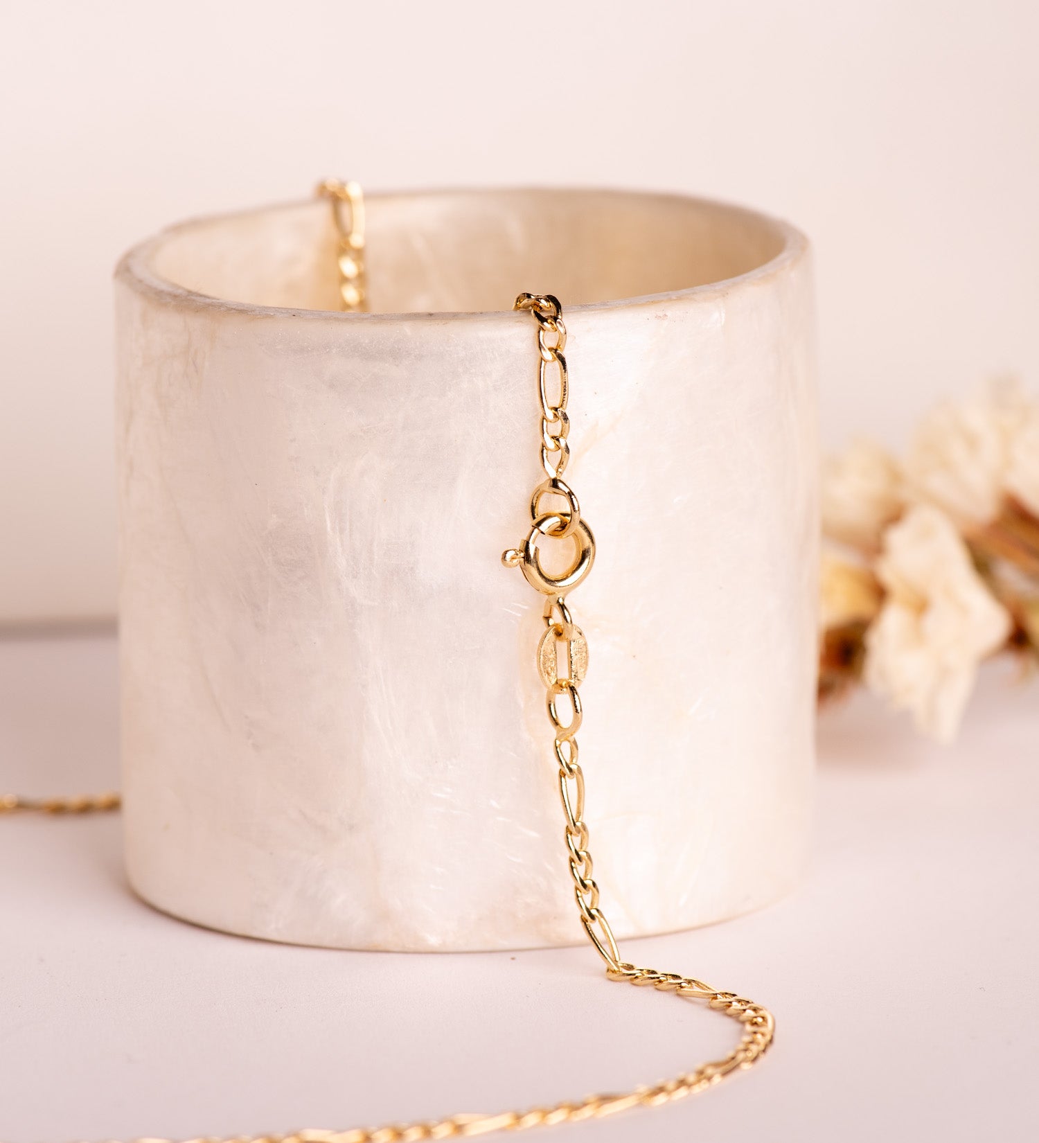 18K gul guldkæde Cartier Mailon hullængde: 50 cm bredde: 2 mm