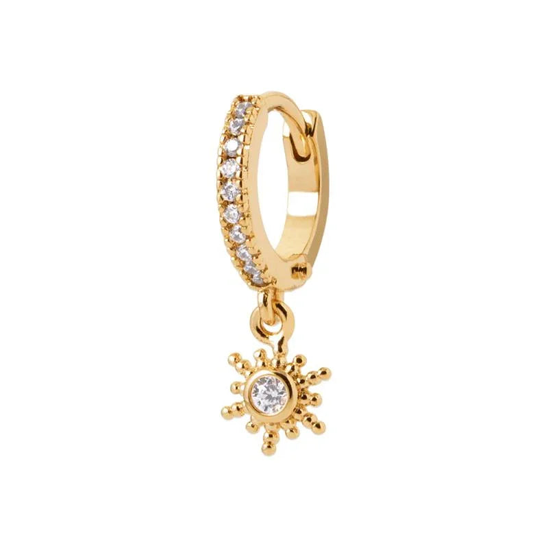 Charm - Estrela - Banhado a Ouro - Crioulo Individual
