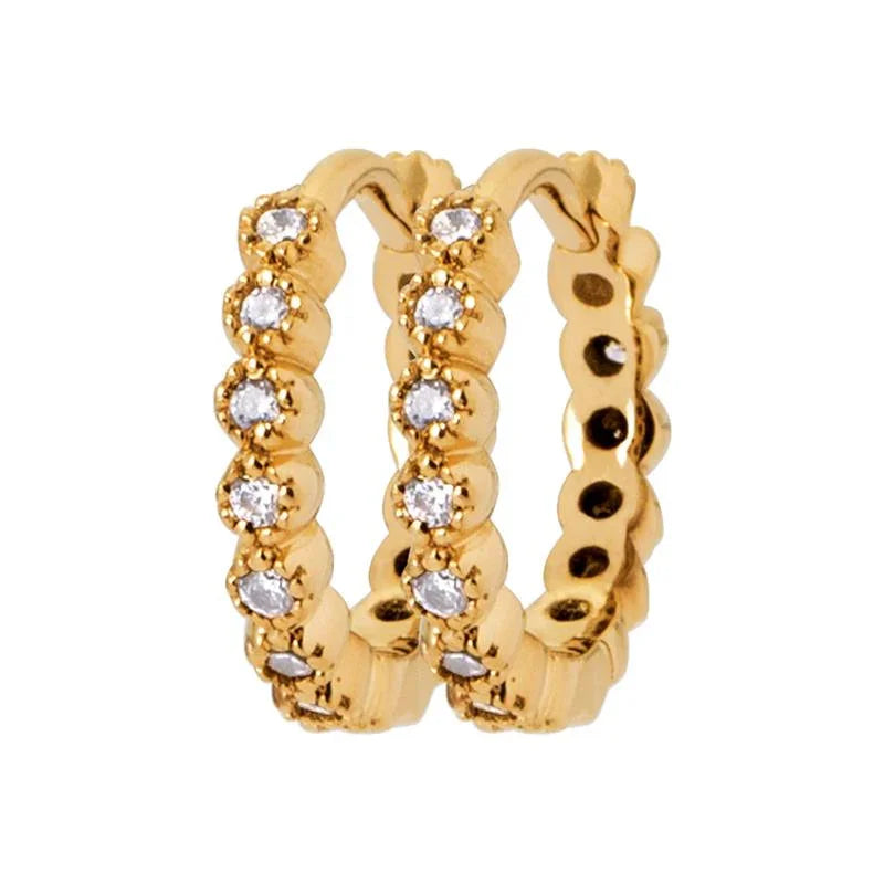 Creolen – Mini – vergoldet