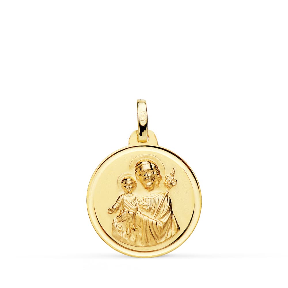18K Medaile svatého Josefa 18MM