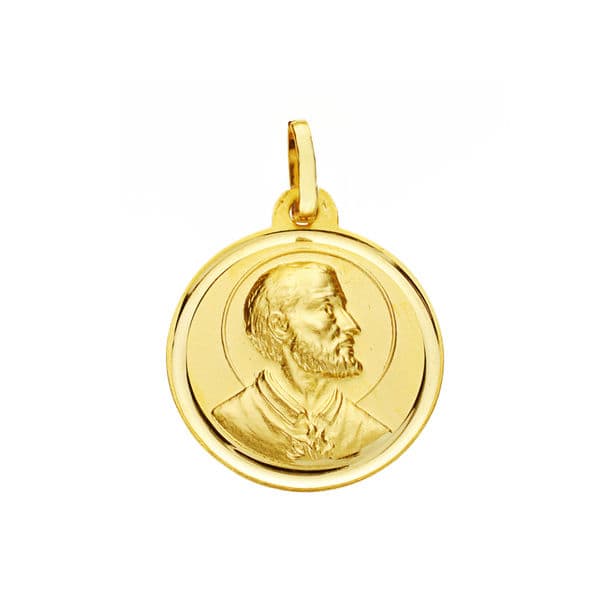 18K Saint Francis Xavier-medalje 18MM