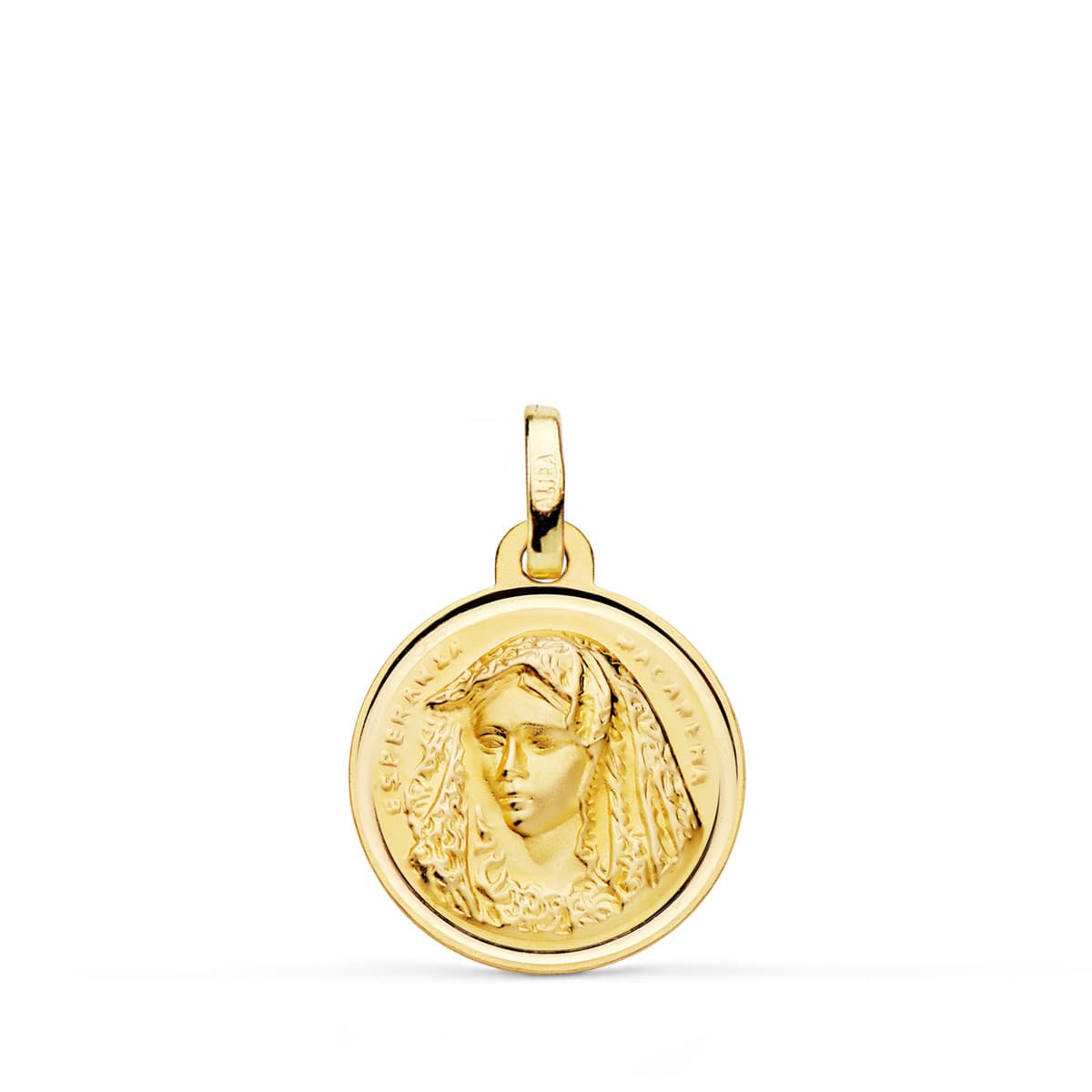 Medaile 18K Virgin Macarena 16MM