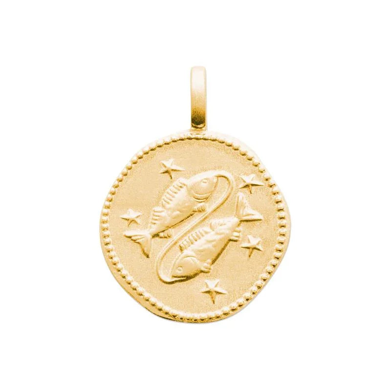 Medal Astrologiczny – Pozłacany | Widok Azulina 2