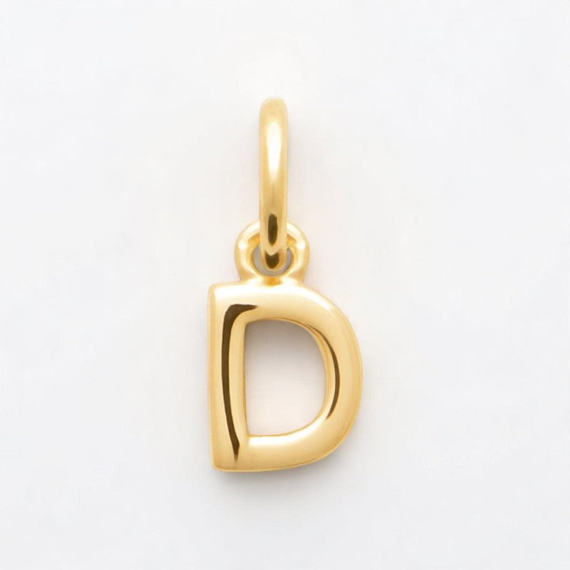 Letter Pendant – Gold Plated | Azuline view 5