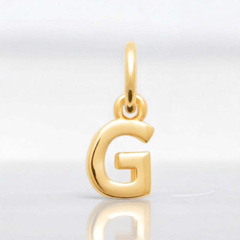 Letter Pendant – Gold Plated | Azuline view 8