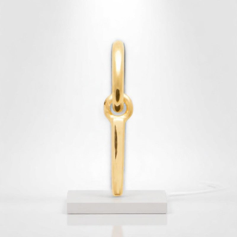 Letter Pendant – Gold Plated | Azuline view 10