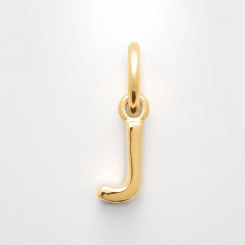 Letter Pendant – Gold Plated | Azuline view 11