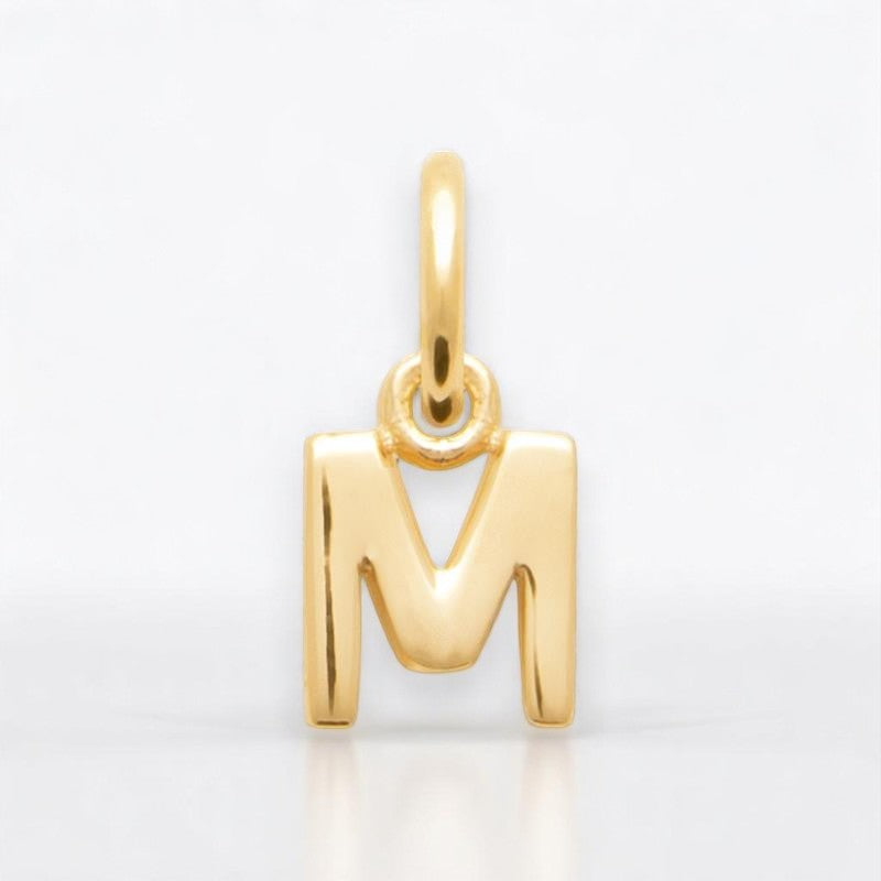 Letter Pendant – Gold Plated | Azuline view 14