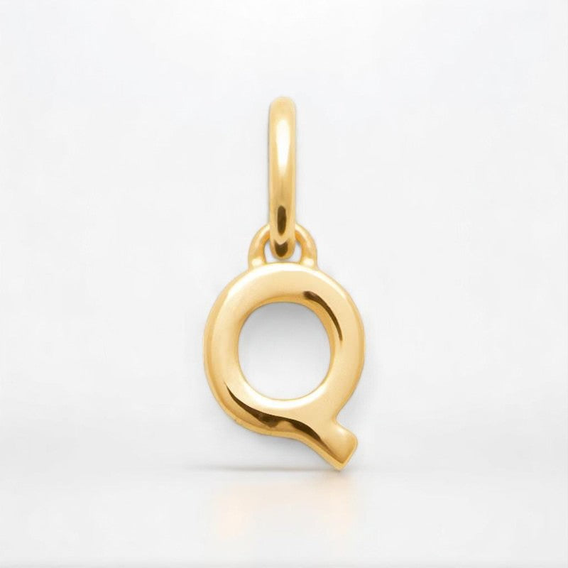 Letter Pendant – Gold Plated | Azuline view 18