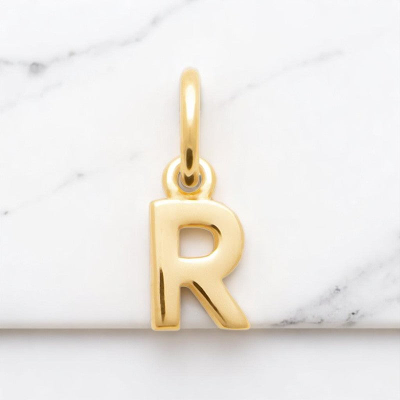 Letter Pendant – Gold Plated | Azuline view 19