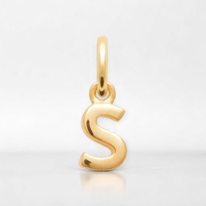 Letter Pendant – Gold Plated | Azuline view 20