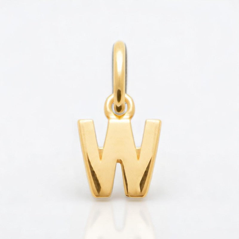 Letter Pendant – Gold Plated | Azuline view 24