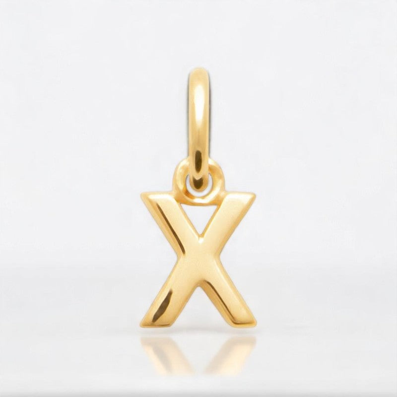 Letter Pendant – Gold Plated | Azuline view 25