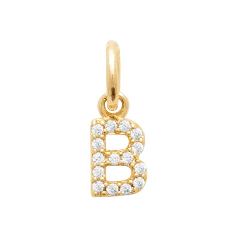 Letter Pendant – Gold Plated | Azuline view 10