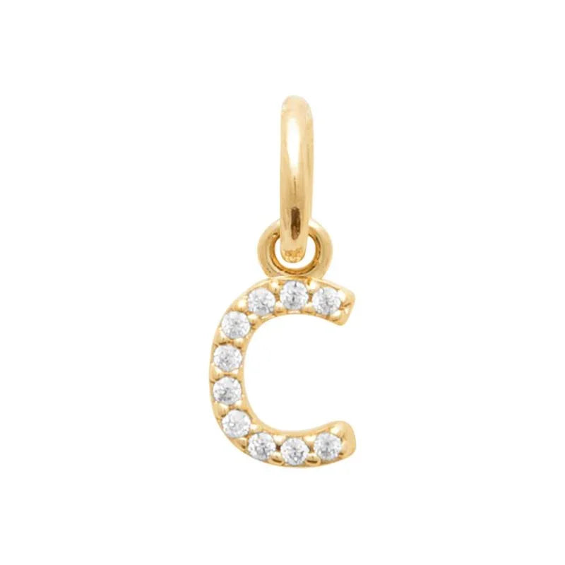 Letter Pendant – Gold Plated | Azuline view 9