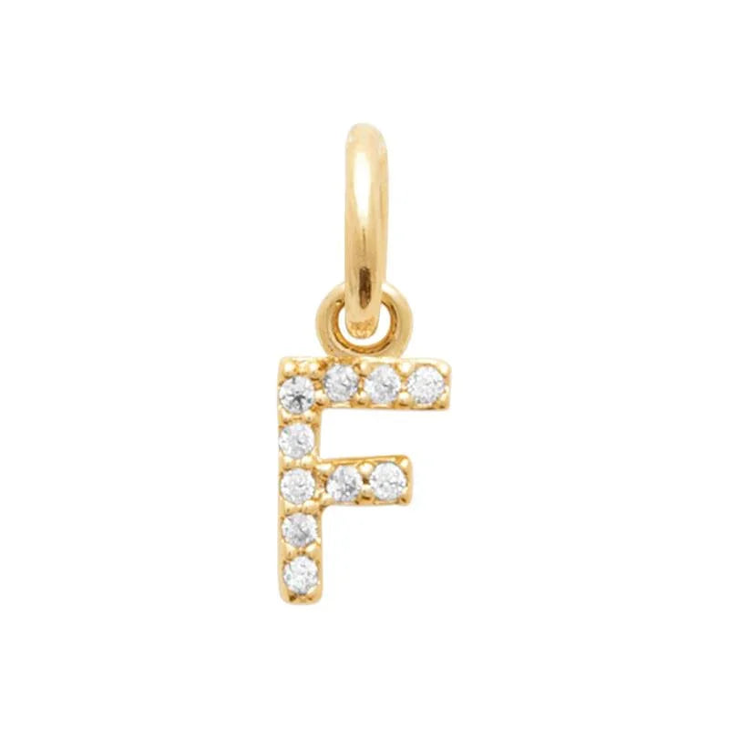 Letter Pendant – Gold Plated | Azuline view 6