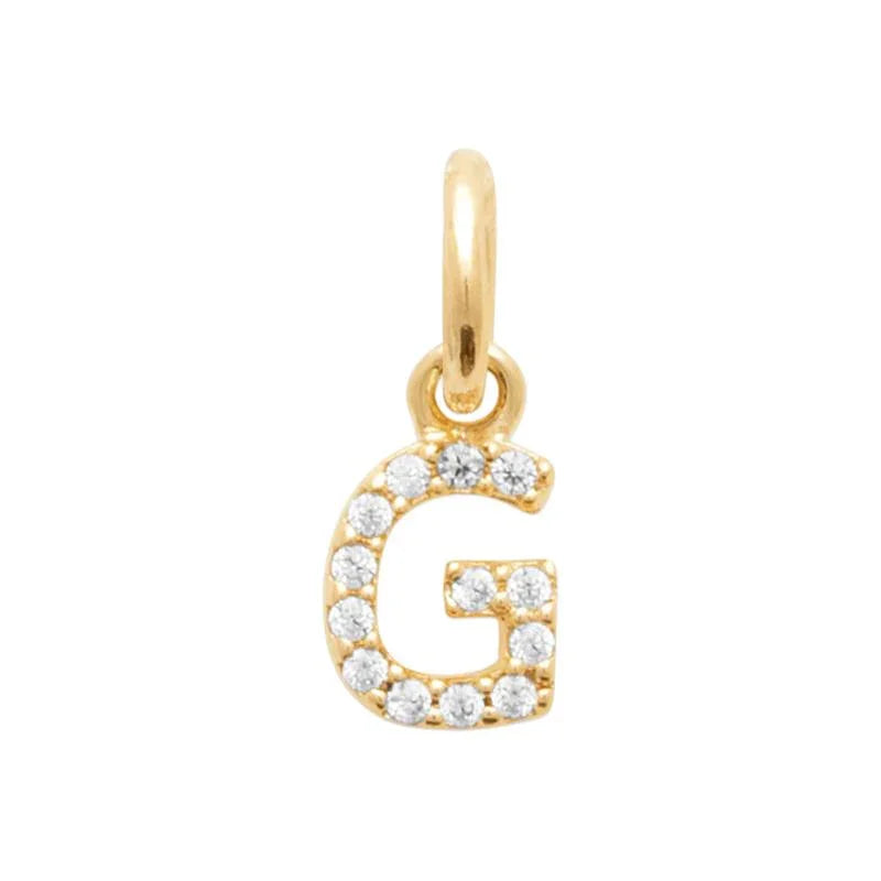 Letter Pendant – Gold Plated | Azuline view 5