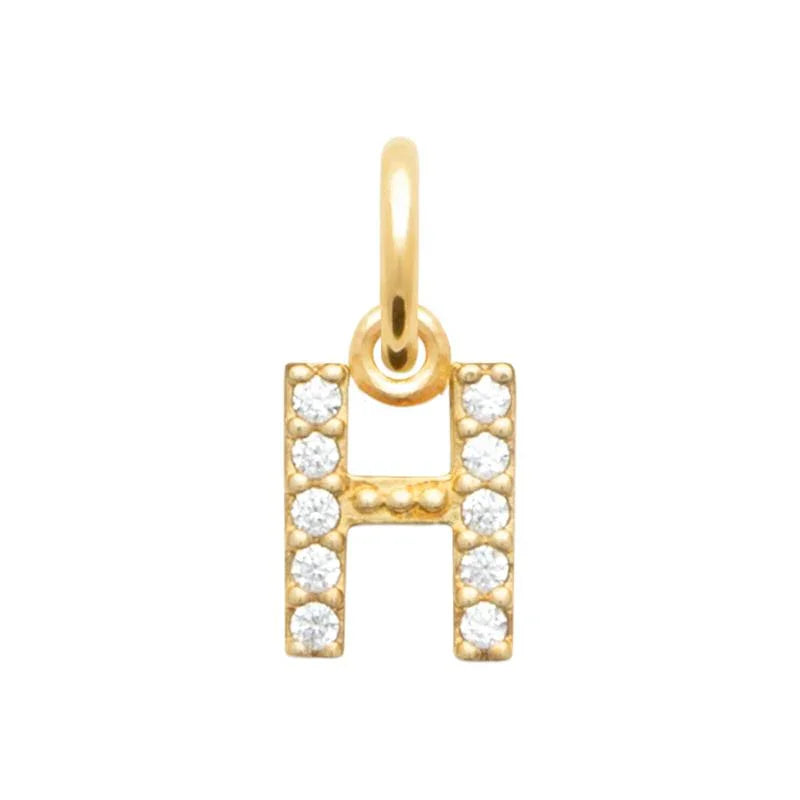 Letter Pendant – Gold Plated | Azuline view 4