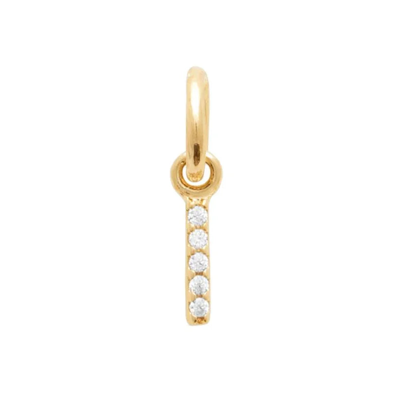 Letter Pendant – Gold Plated | Azuline view 3