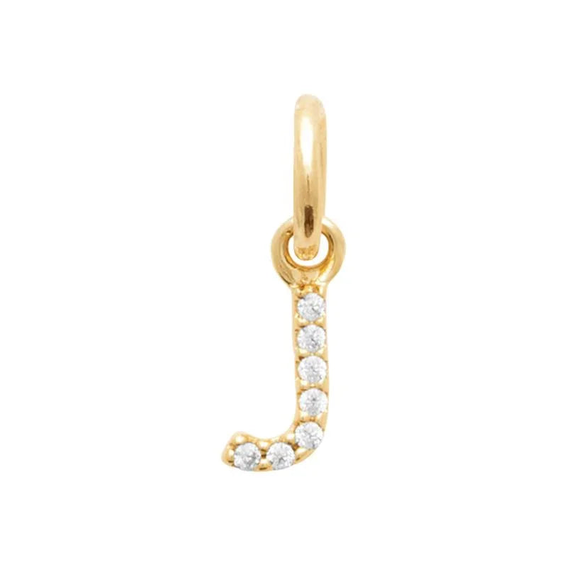 Letter Pendant – Gold Plated | Azuline view 20