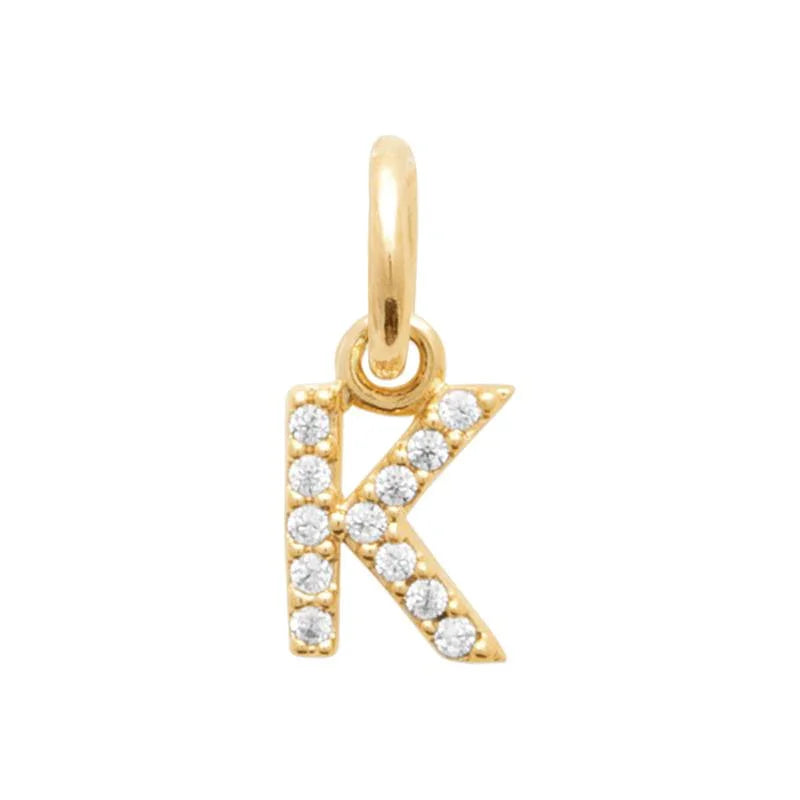 Letter Pendant – Gold Plated | Azuline view 19