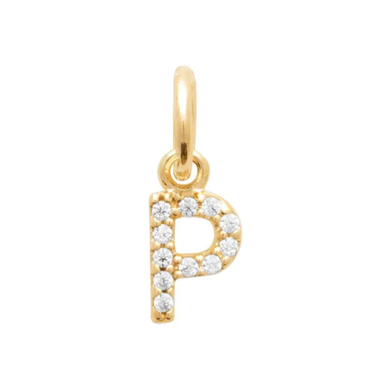 Letter Pendant – Gold Plated | Azuline view 14