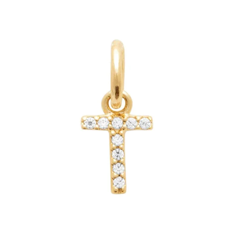 Letter Pendant – Gold Plated | Azuline view 27
