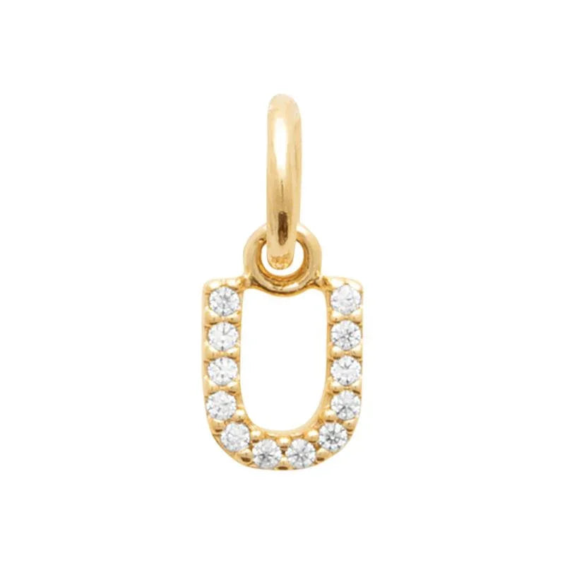 Letter Pendant – Gold Plated | Azuline view 26